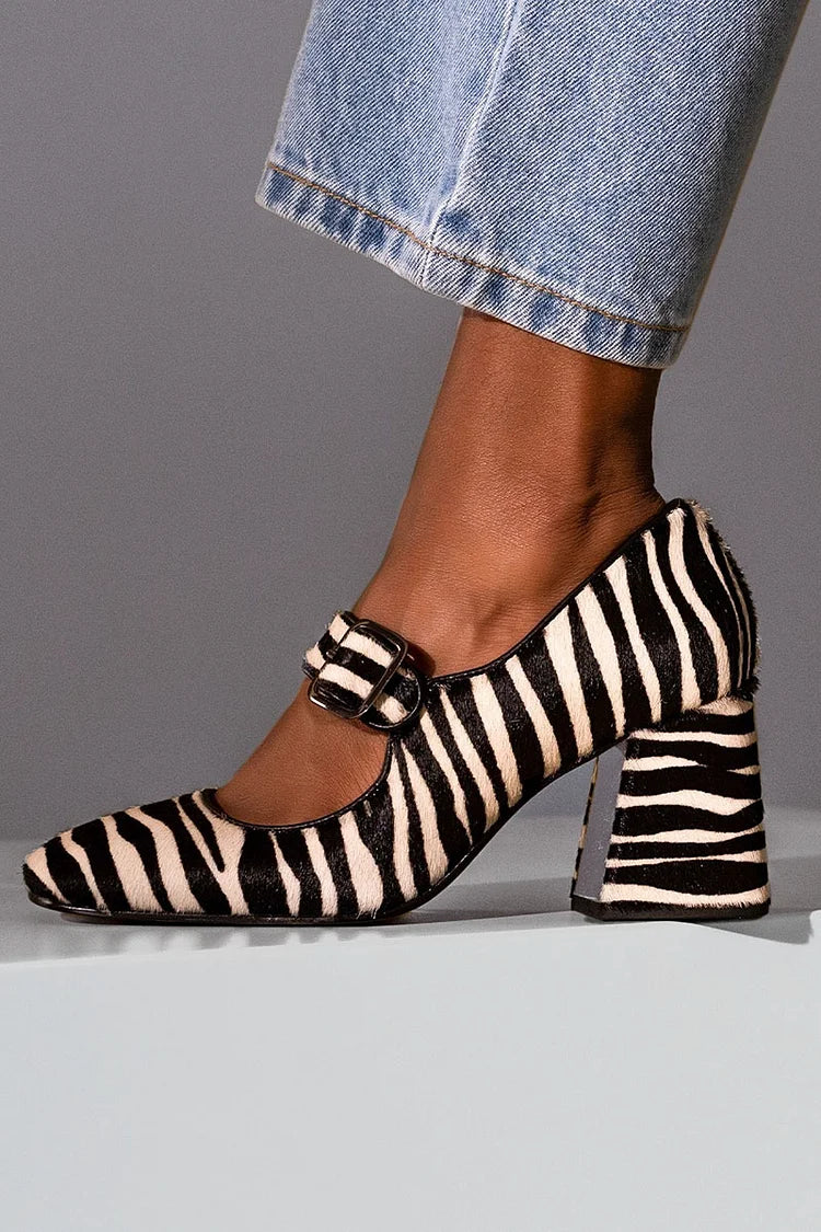 Margaux™ | Zebra Heels