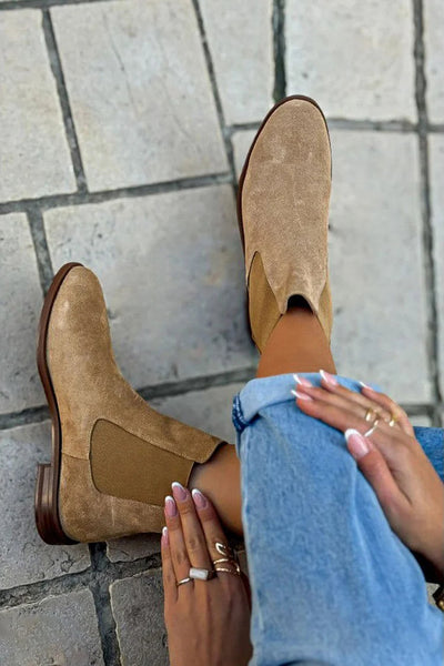 Maria™ | Suede Chelsea Boots