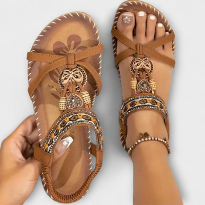Claudia – Orthopedic Ibiza-Inspired Sandals