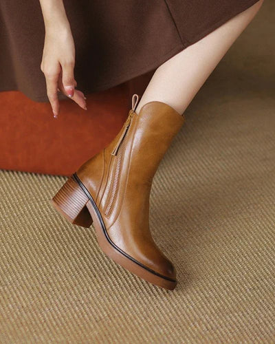 Corvianoir | Elegant Ankle Boots