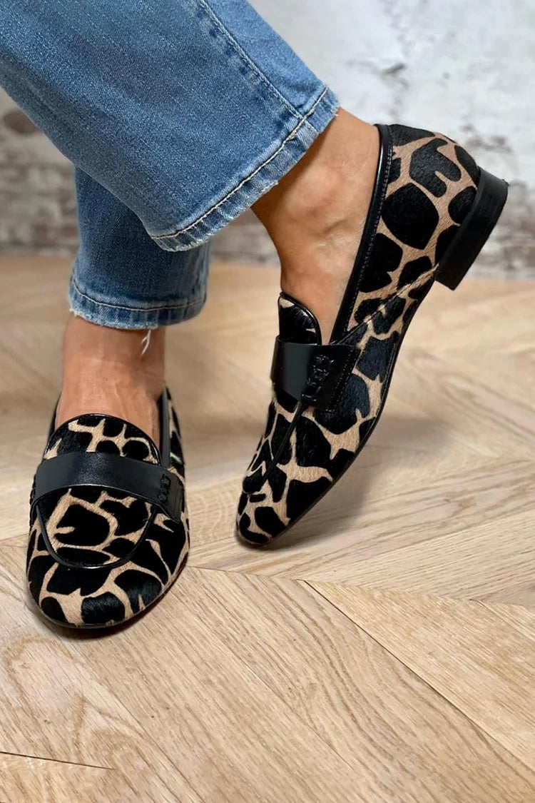 Sofia™ | Leopard Print Moccasin