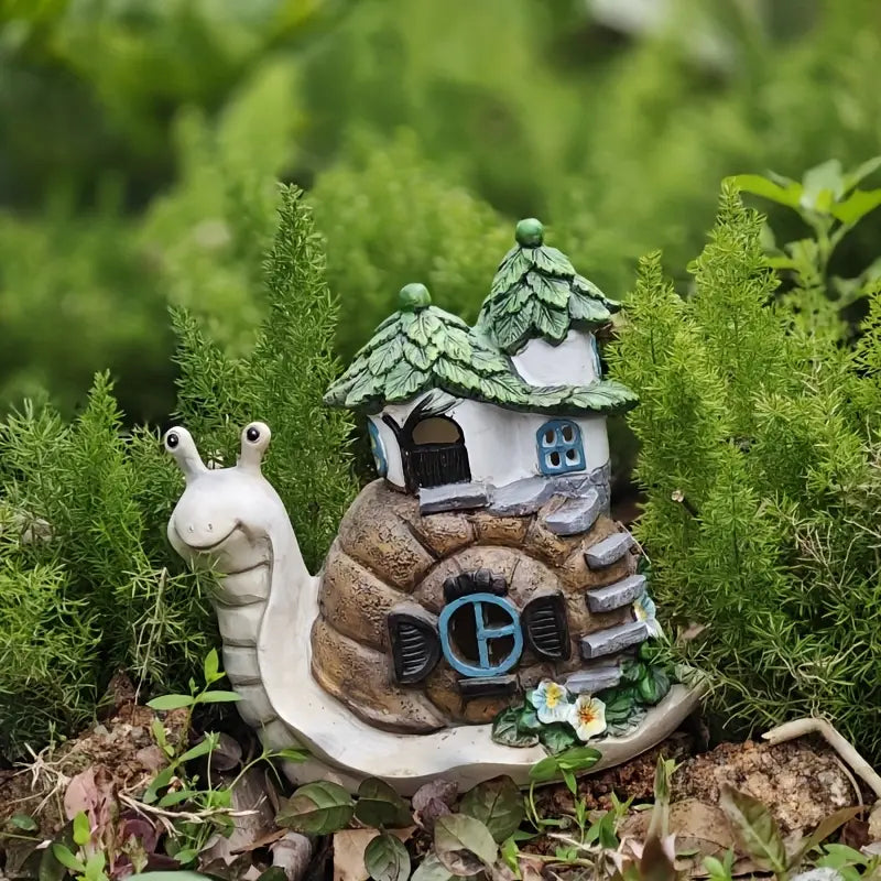 Solar Garden Snail Lamp