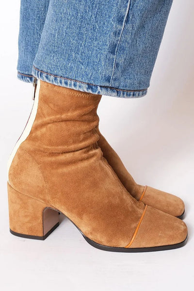 Vivienne™ | Modern Contrast Ankle Boots