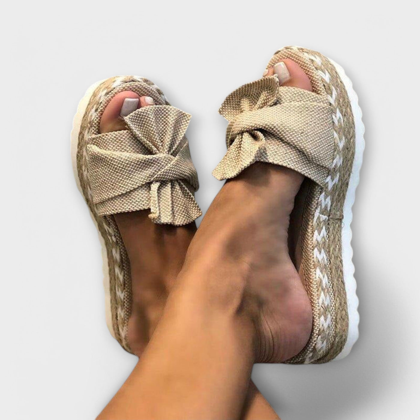 Solegenius – Orthopedic Sandals with Bow Detail
