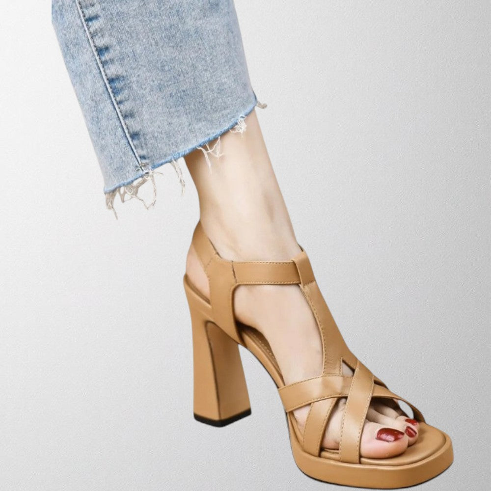 Olivia - Handcrafted sandal made from eco-leather