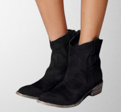 Olivia – Suede ankle boots