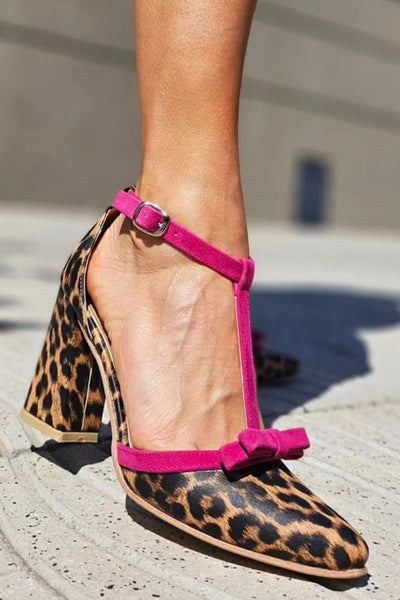 Leontina™ | Leopard Print Heels