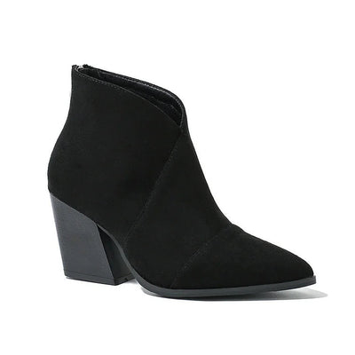 Céline™ | Chic Suede Ankle Boots
