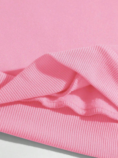 Aniela – Pink Hope, Sweater with Dog and Ribbon