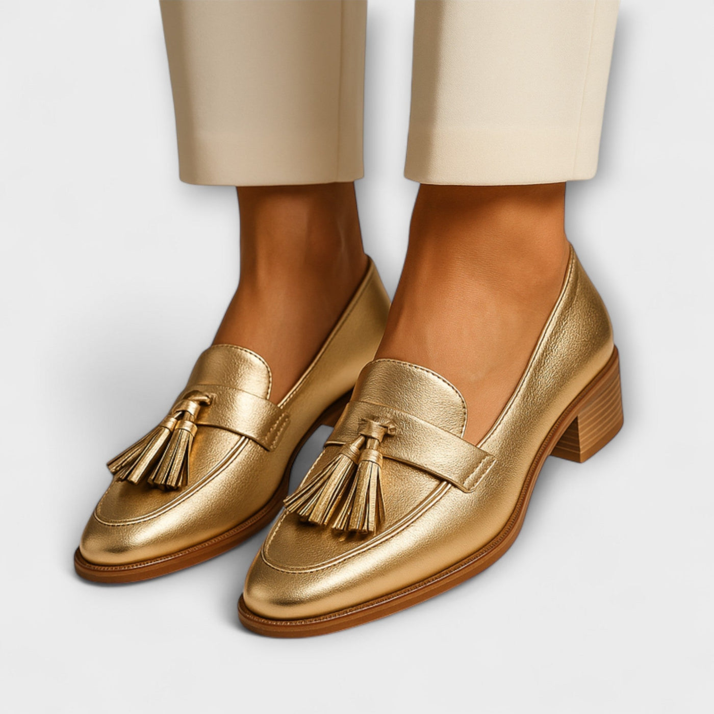 Céleste™ | Golden Loafers