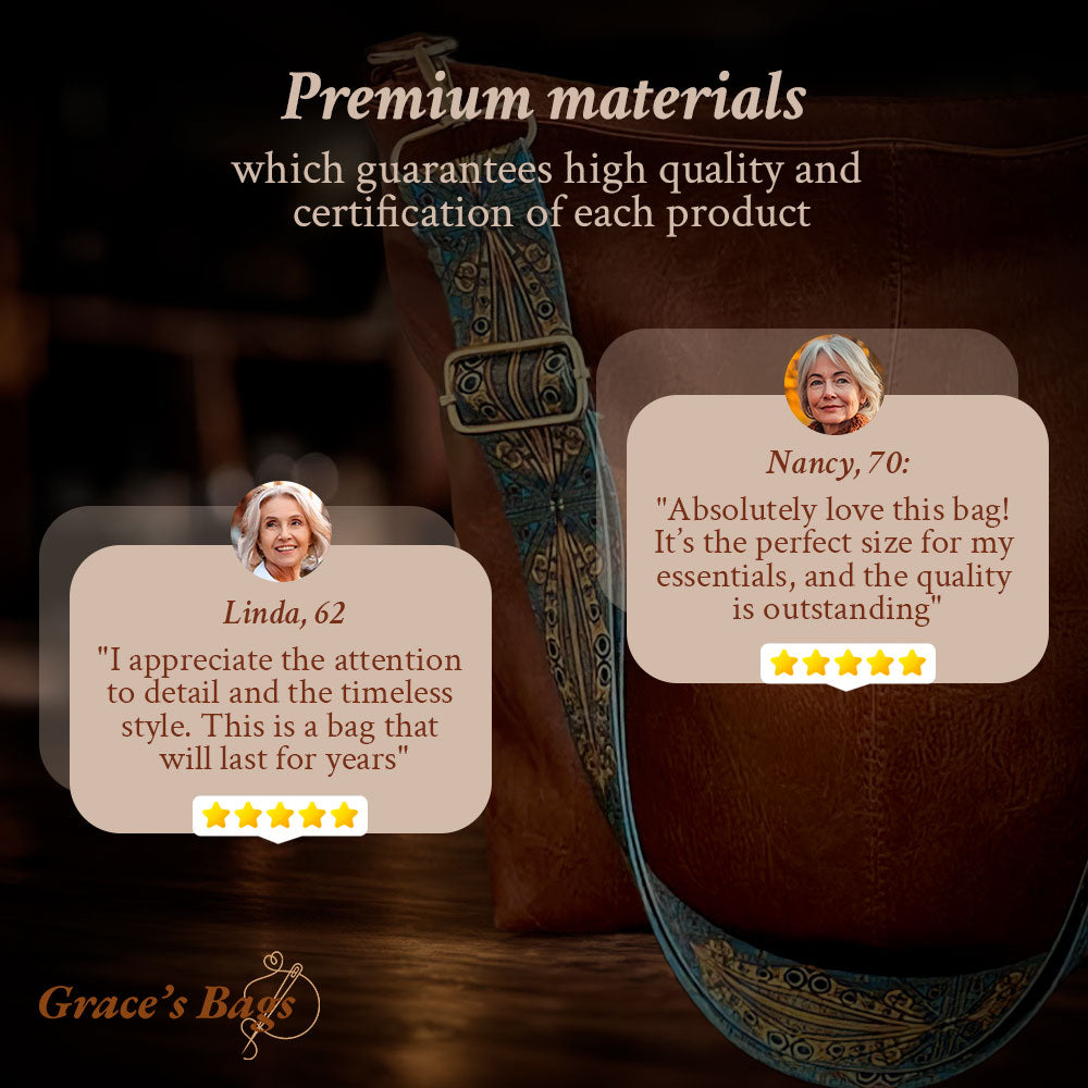 Charming Vintage Leather Shoulder Bag | Tamar's Vintage Charm