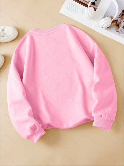 Aniela – Pink Hope, Sweater with Dog and Ribbon