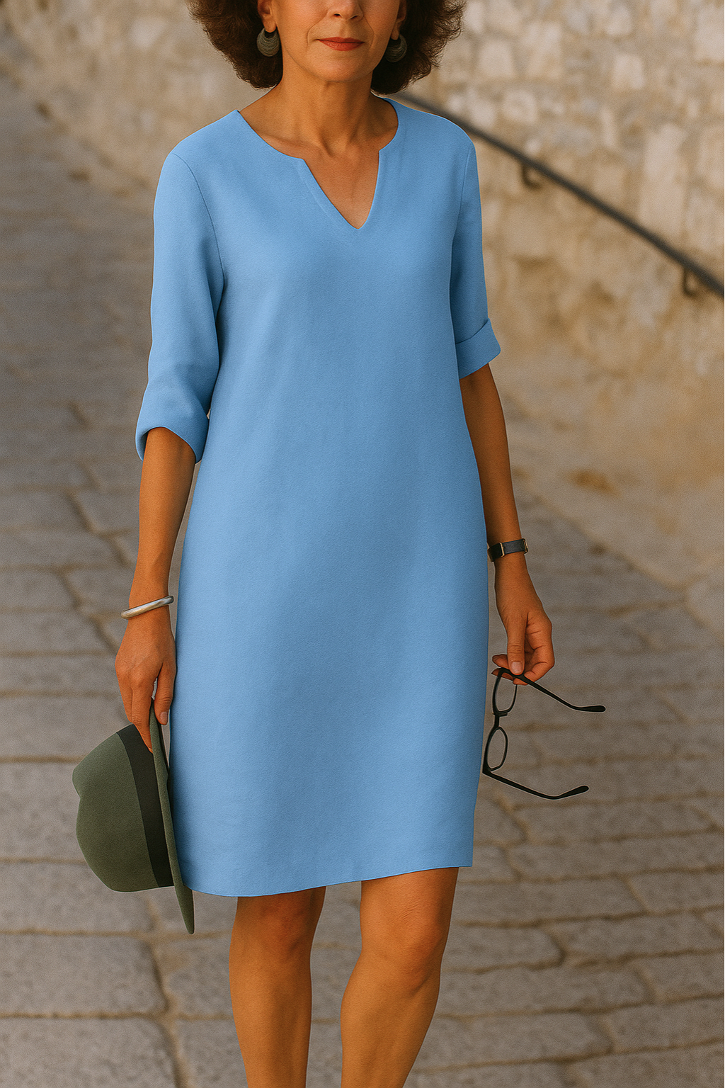 Alison | Timelessly Elegant V-neck dress