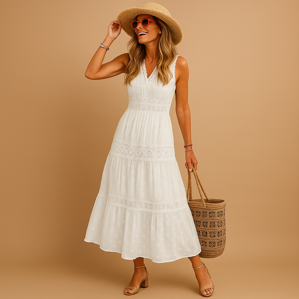 Yara | Women's Boho Summer Dress with Ibiza Vibes