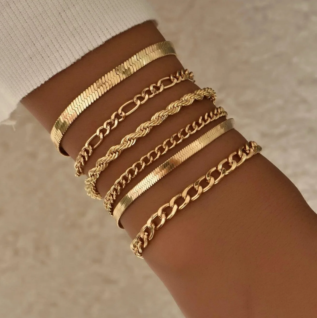 Full Arm Bracelet | Gold