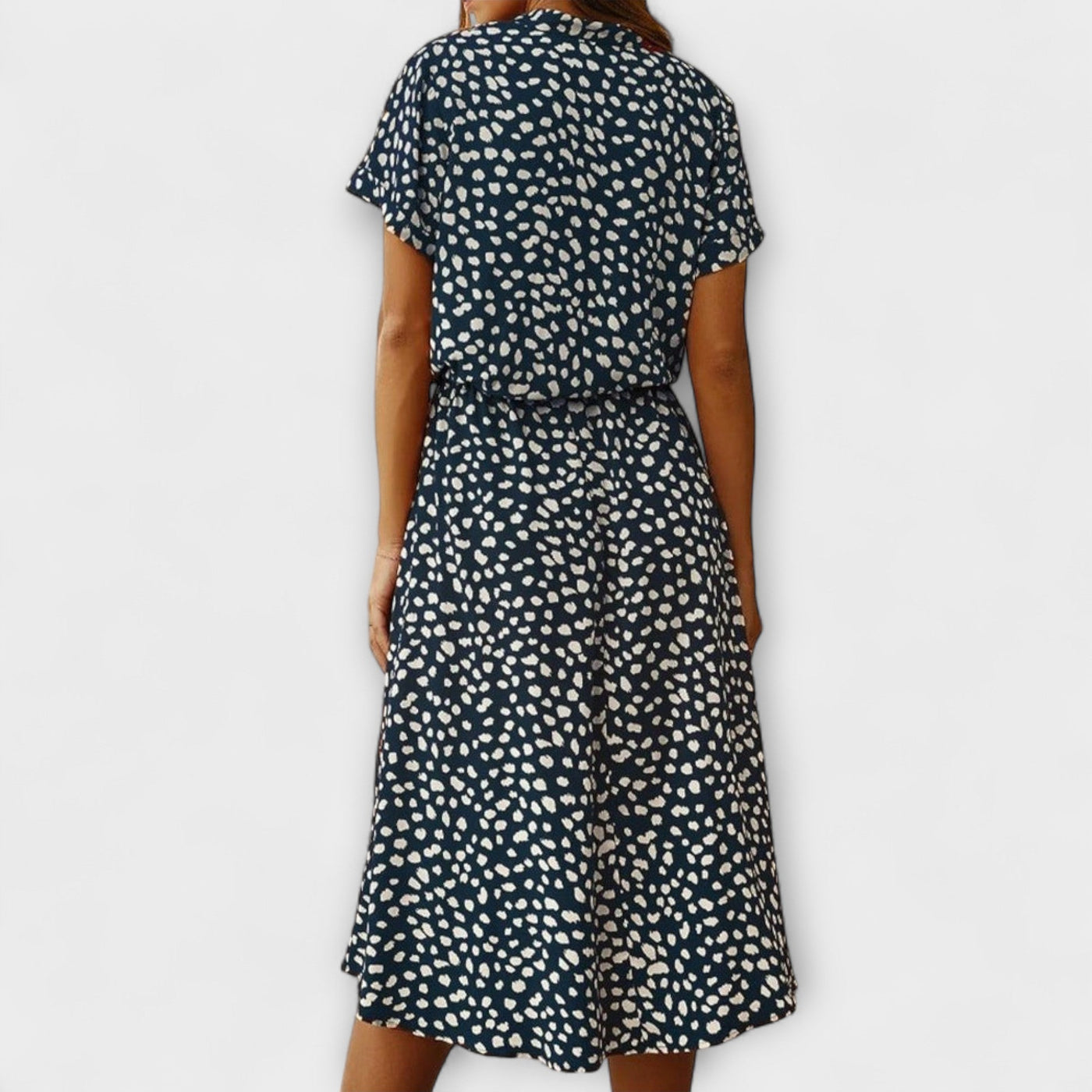 Florine - Midi Dress with Elegant Fit