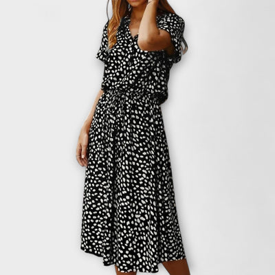 Florine - Midi Dress with Elegant Fit