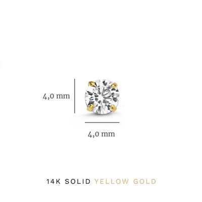 Dara Brillane Stone Earring Set | Gold Collection