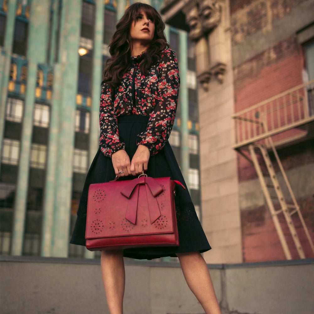 bag with a stylish Zanele decoration