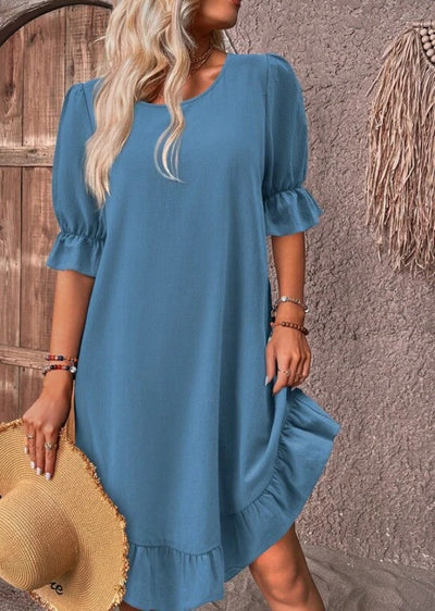 Jackie - Half Sleeve Midi Dress