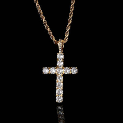 Necklace with Cross | Gold