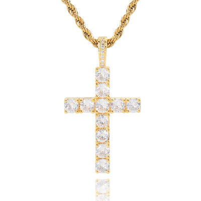 Necklace with Cross | Gold