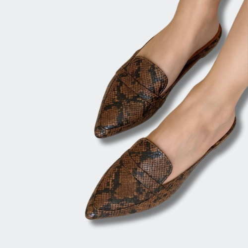 Carolié™ | Snake Print Moccasins