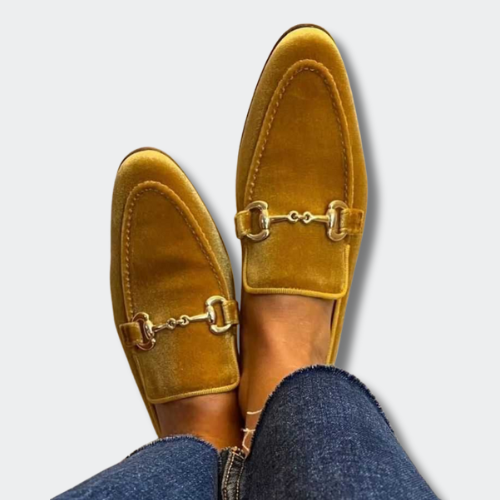 Agathe™ | Chic Velvet Loafers