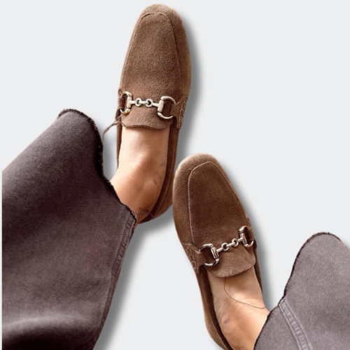 Louna™ | Soft Loafers with Buckle