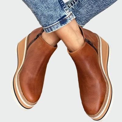 Inca Leather Ankle Boots