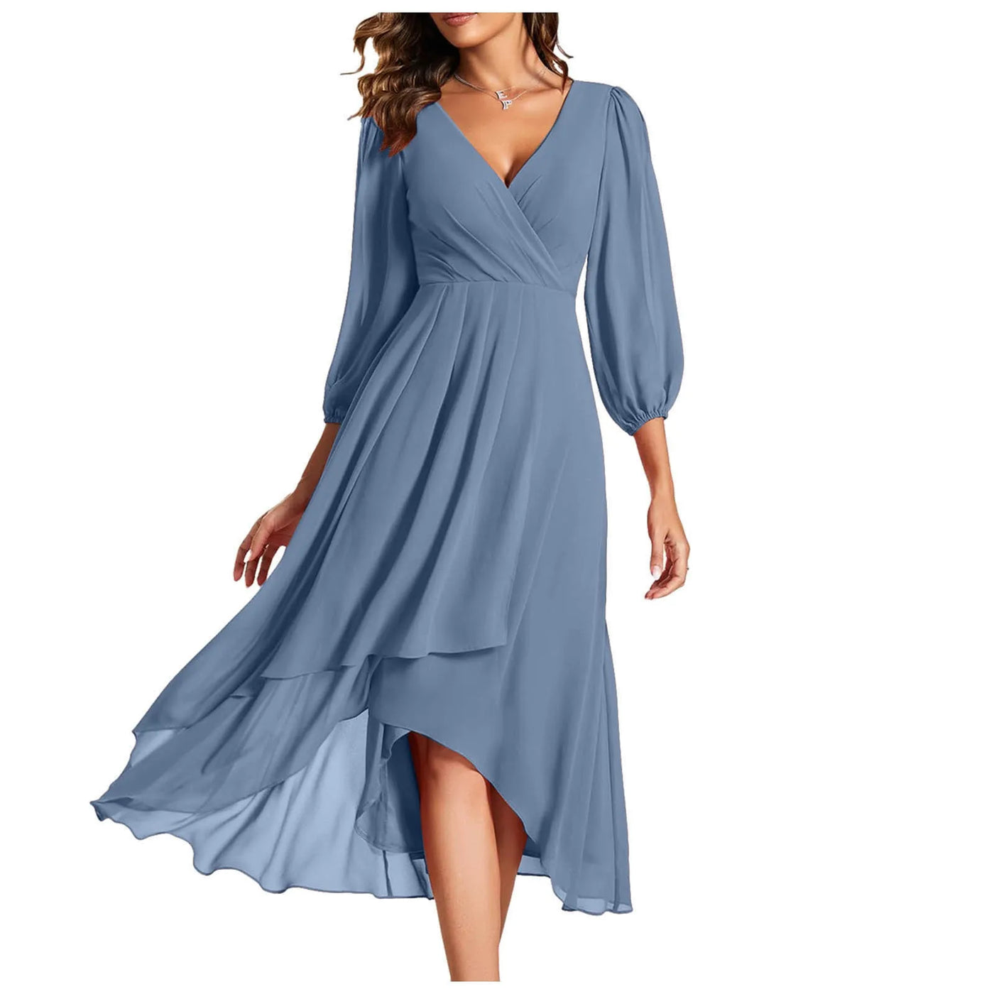 Mia | Elegant V-Neck-Dress