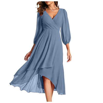 Mia | Elegant V-Neck-Dress