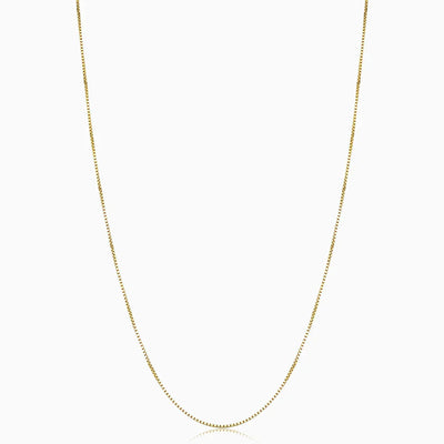 Bodega Box Necklace | Gold
