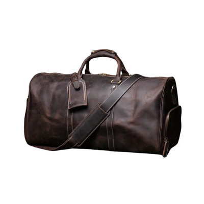 Montgomery | Genuine Top Grain Cowhide Leather Weekender Shoulder Bag