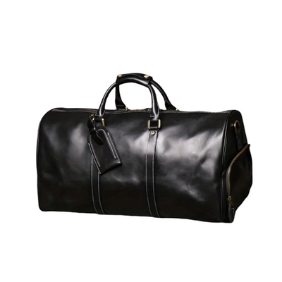 Montgomery | Genuine Top Grain Cowhide Leather Weekender Shoulder Bag
