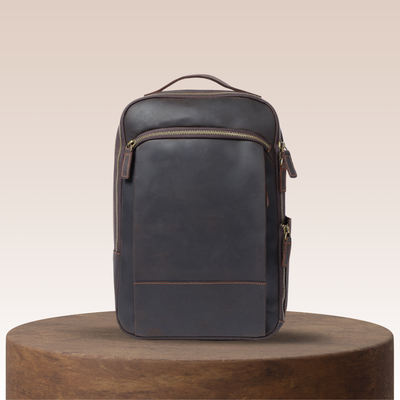 Archer - Leather Laptop Backpack
