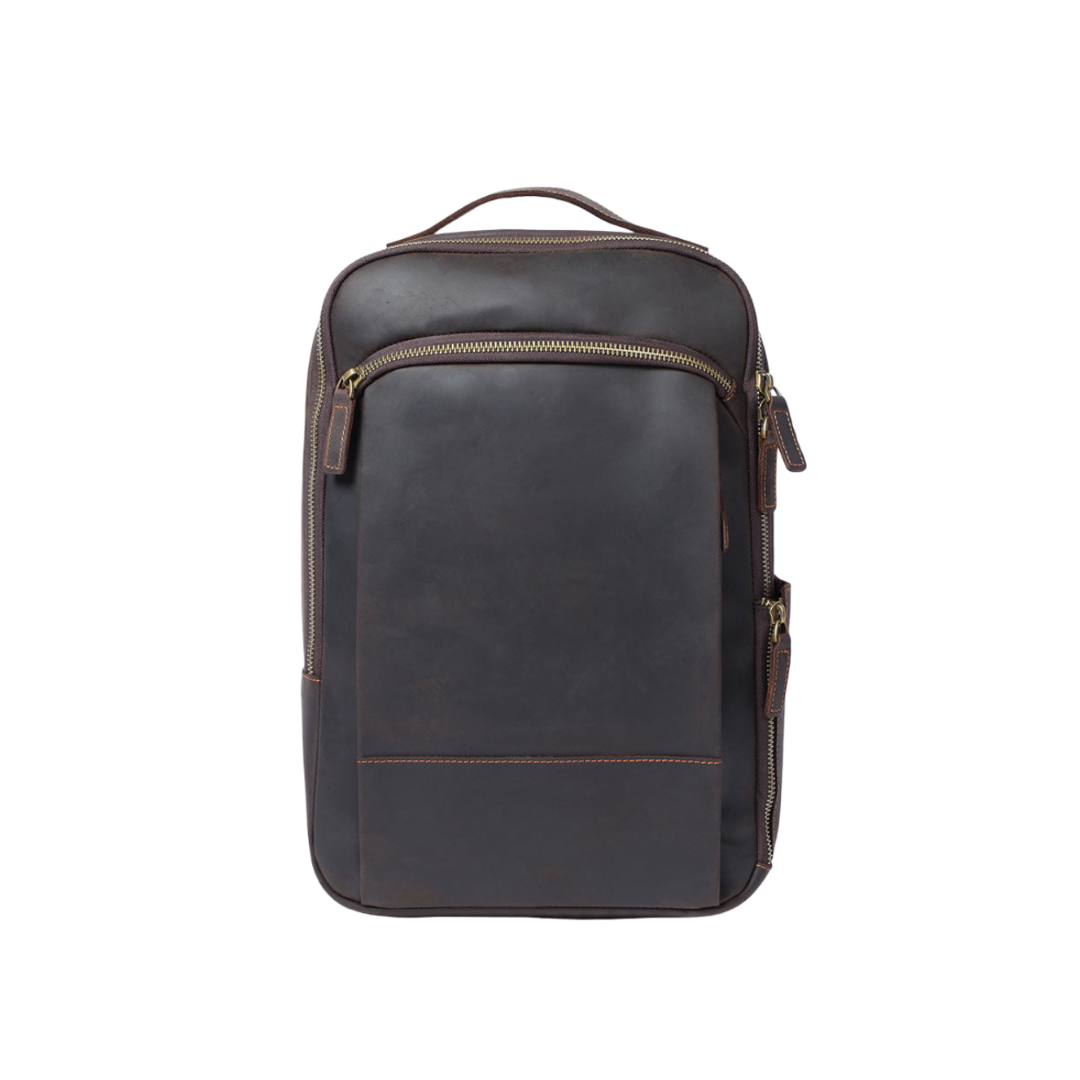 Archer - Leather Laptop Backpack