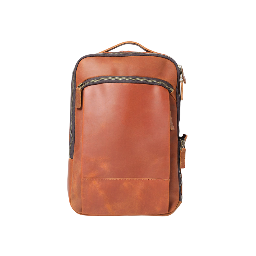 Archer - Leather Laptop Backpack