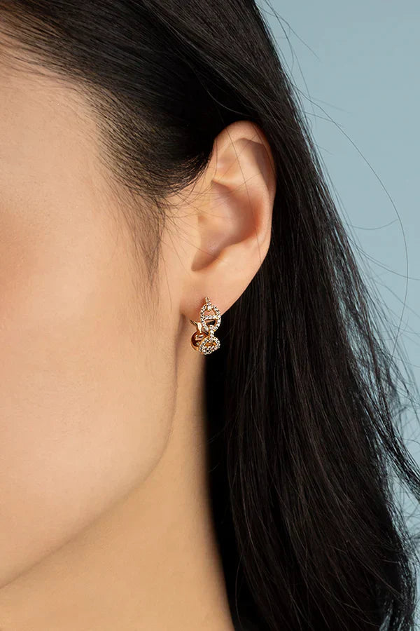 Isla Marina Earrings | Gold Collection