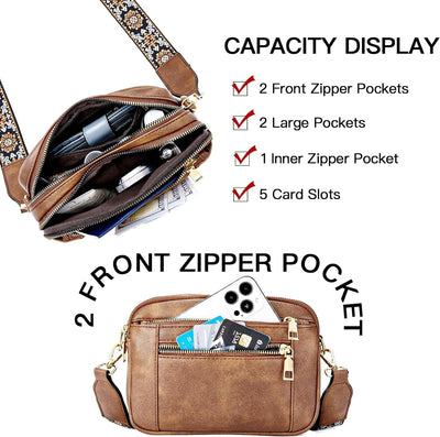 Camilla | Refined Leather Shoulder Bag