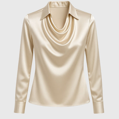 Brooklyn – Elegant Satin Blouse