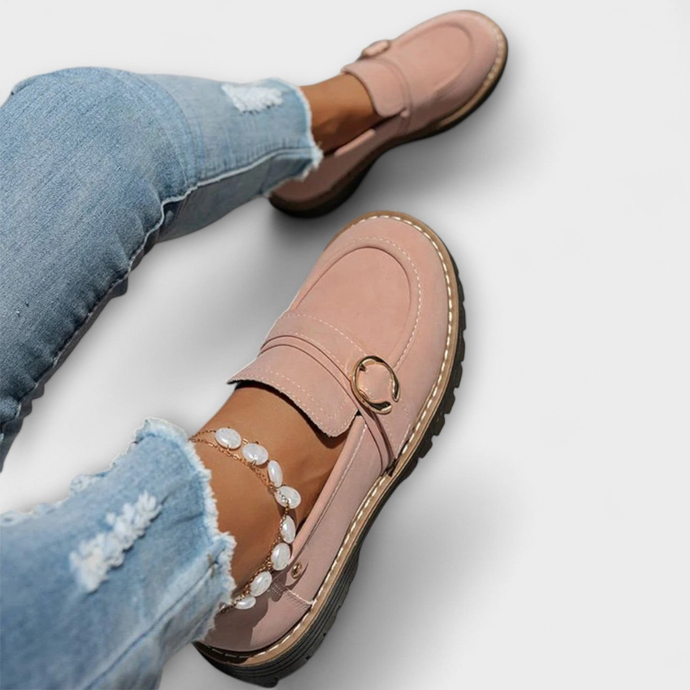 Lora™ | Casual Round Toe Loafers