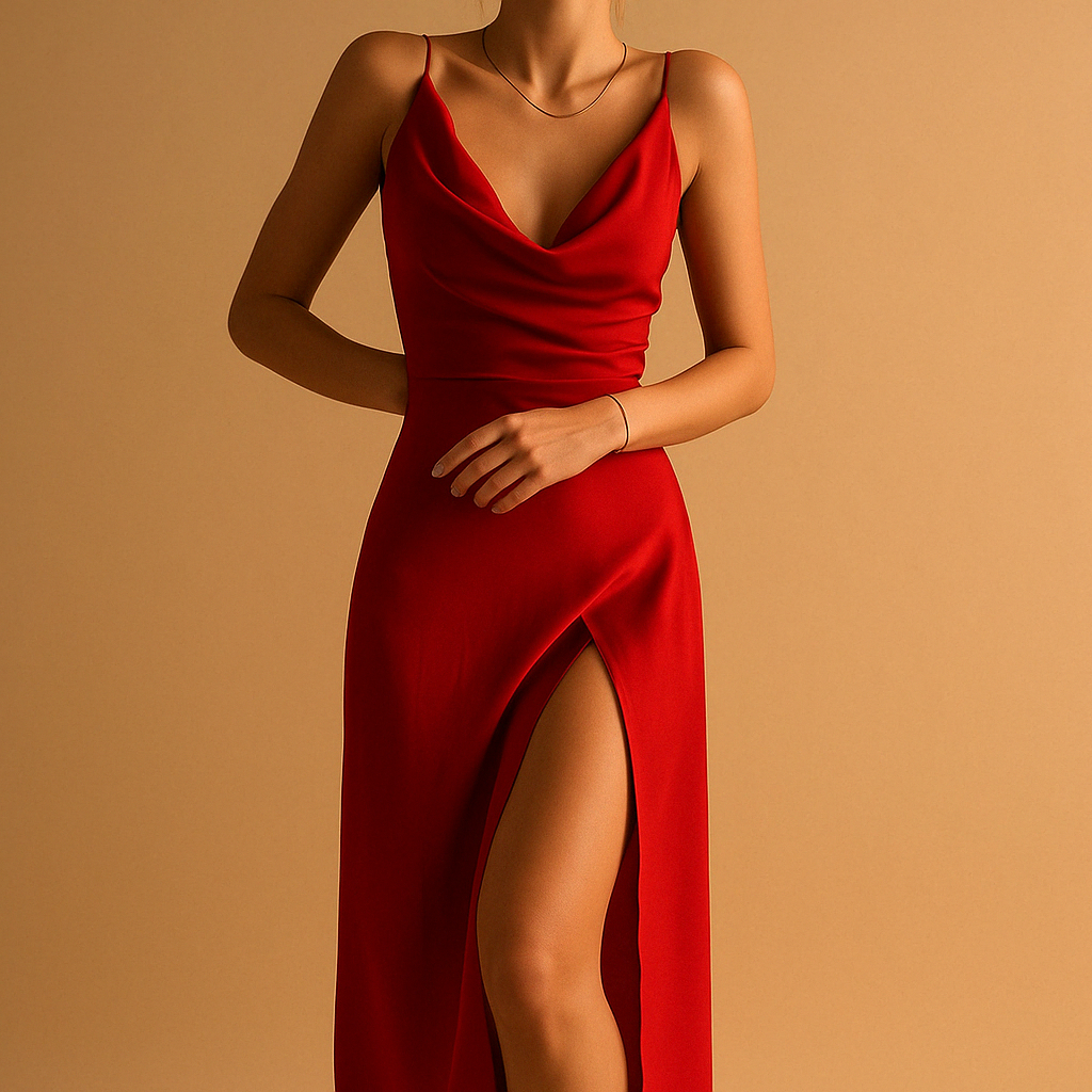 Yara | Women's V-Neck Elegant Maxi Dress