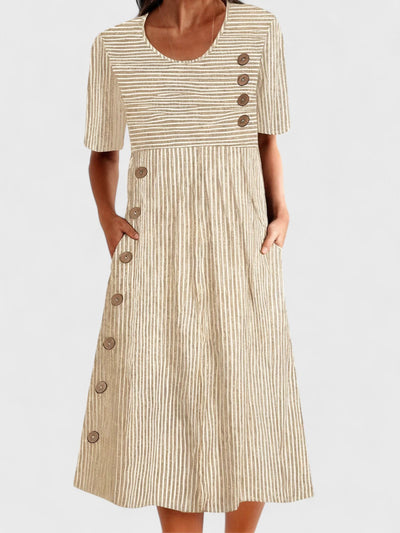 Emma | Striped Summer Dress