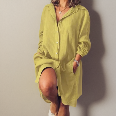 Elysia | Effortless Shirt Dress