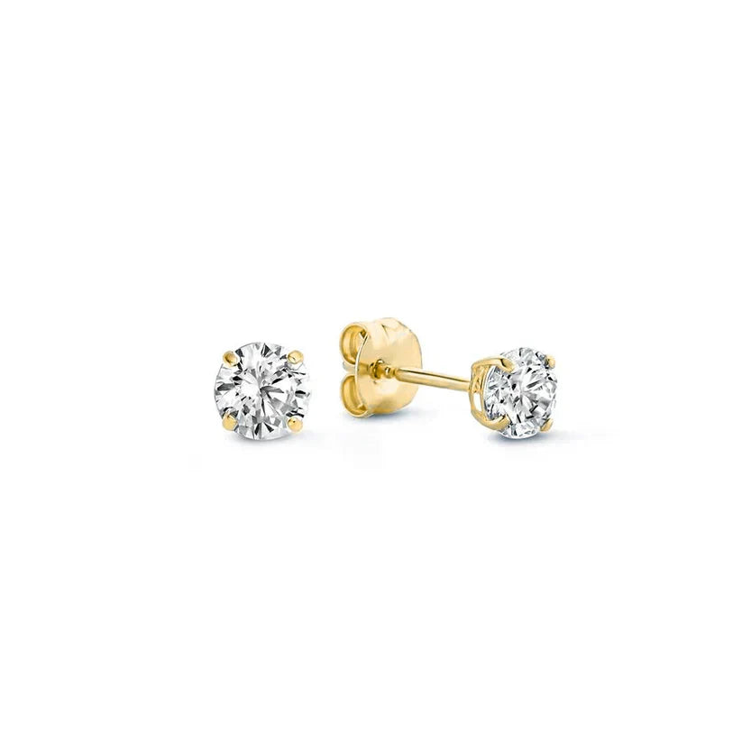 Earrings with Larmes de Lune stones | Gold Collection