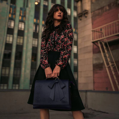 bag with a stylish Zanele decoration