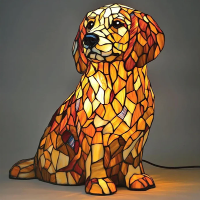 Lys: Spiritual Statue of Golden Retriever